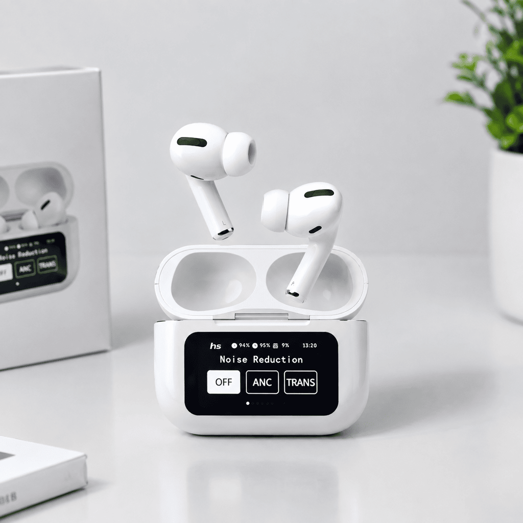 A9 Pro Wireless Earbuds Smart Touch Display & ANC ENC