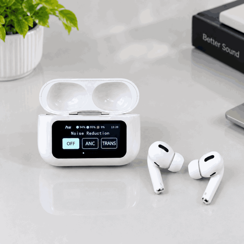 A9 Pro Wireless Earbuds Smart Touch Display & ANC ENC